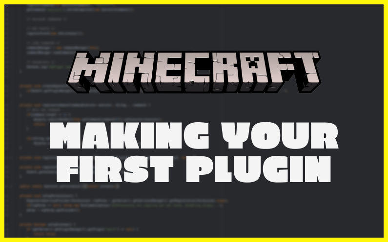 Create your first Minecraft plugin